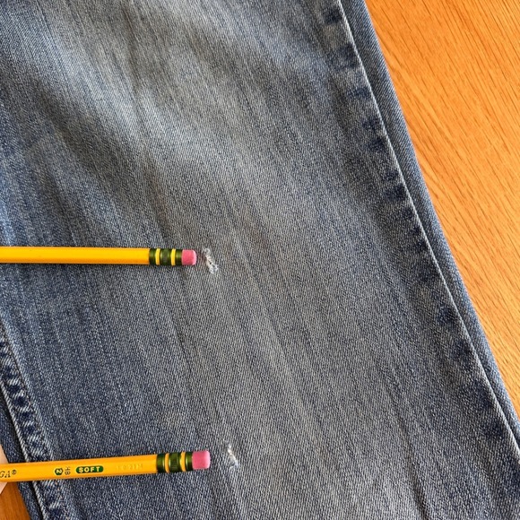 Duluth Flex Daily Denim Jeans Women's size 10 33 Mid Rise Bootcut 31"W 31"L WORK - Picture 7 of 16